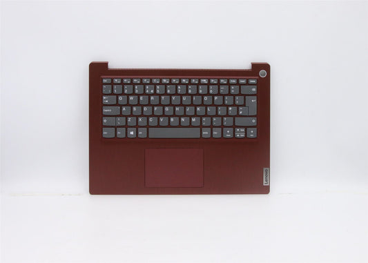 Lenovo IdeaPad 3-14ADA05 3-14ARE05 Palmrest Cover Keyboard UK Red 5CB0X56735