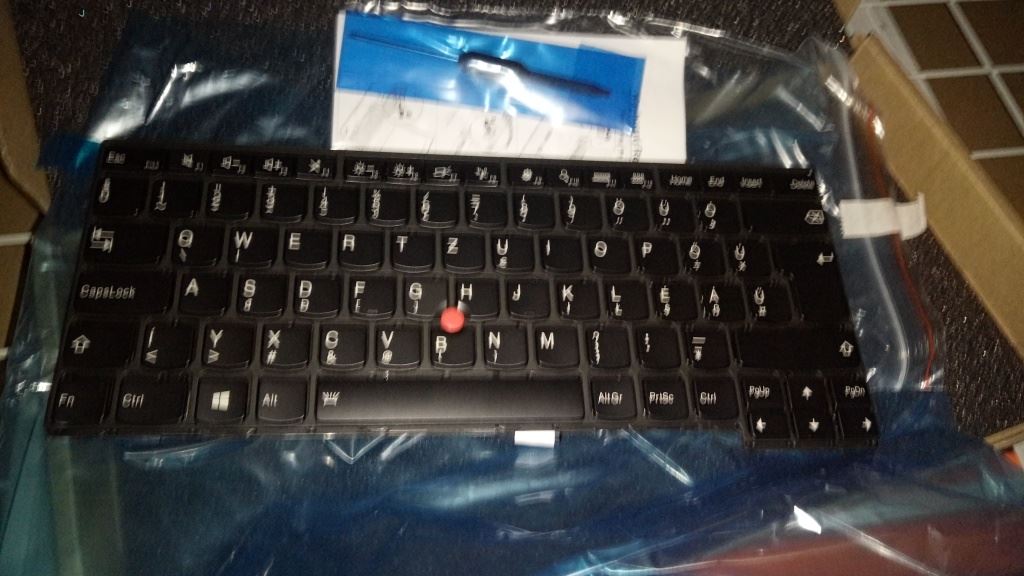 Lenovo CS13T, HU, CHY, Backlit Hungarian Keyboard 04X0116