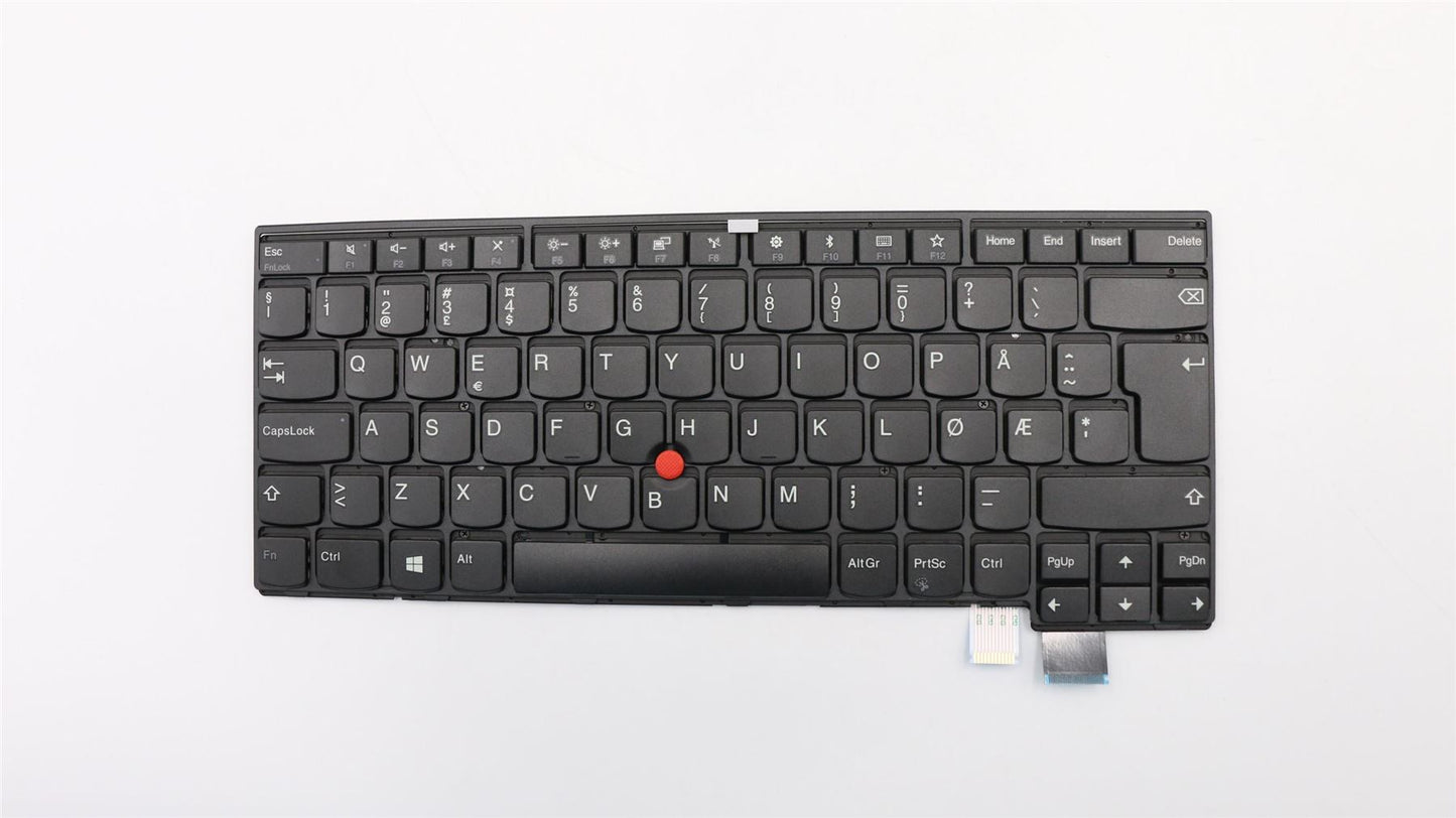 Lenovo ThinkPad T470s 13 2 Keyboard Norwegian Black 01EN620