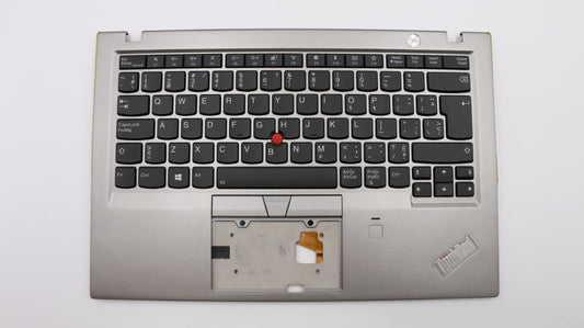 Lenovo Carbon X1 6. Tastatur-Handballenauflage, obere Abdeckung, französisch-kanadisches Silber, 01YR685