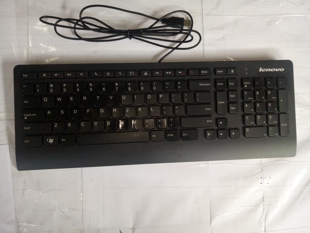 Lenovo LP Slim USB US103P Keyboard 54Y9250