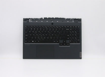 Lenovo Legion 5 15IMH05H Palmrest Cover Touchpad Keyboard Greek Grey 5CB0Z26898