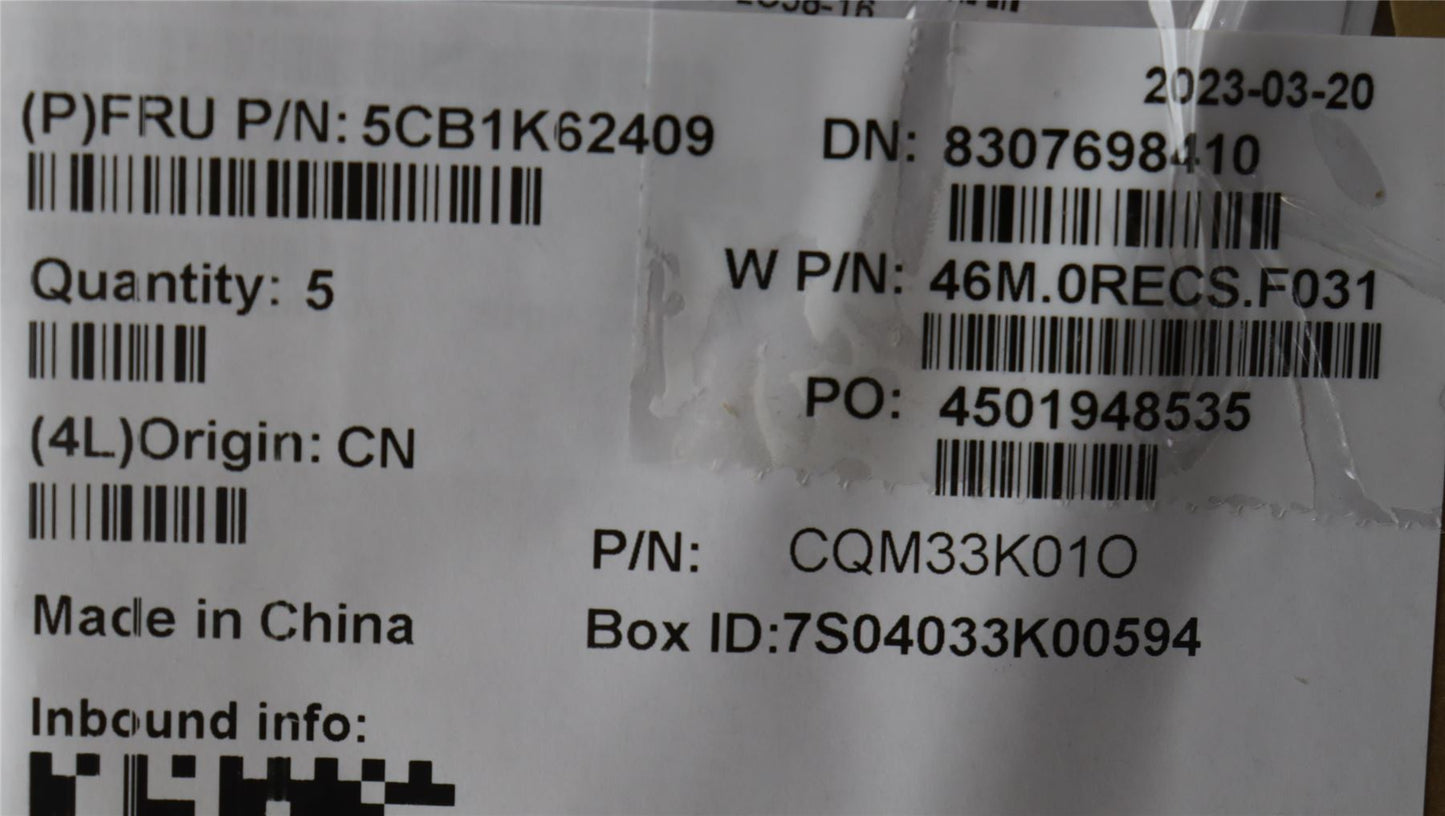 Lenovo IdeaPad 5 16ABR8 Keyboard Palmrest Top Cover Slovenian 5CB1K62409