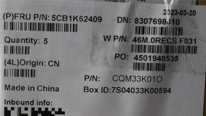 Lenovo IdeaPad 5 16ABR8 Keyboard Palmrest Top Cover Slovenian 5CB1K62409