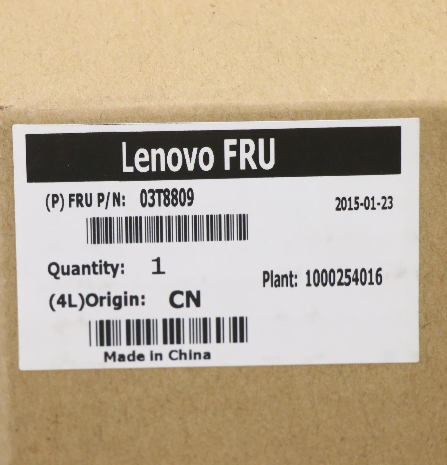 Lenovo FRU,FPIO cable and bezel Asm 03T8809