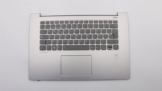 Lenovo IdeaPad 530S-15IKB Keyboard Palmrest Top Cover Spanish Silver 5CB0R12227