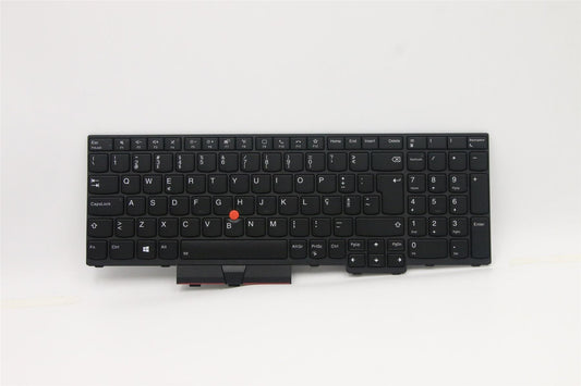 Lenovo ThinkPad L15 2 L15 Keyboard Portuguese Black Backlit 5N20W68235