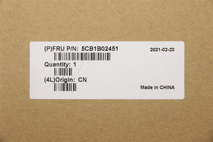 Lenovo ThinkBook 13s G2 ITL Keyboard Palmrest Top Cover Bulgarian 5CB1B02451
