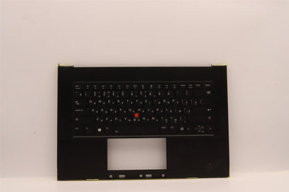 Lenovo ThinkPad Z16 Gen 1 Keyboard Palmrest Top Cover Russian Black 5M11J13407