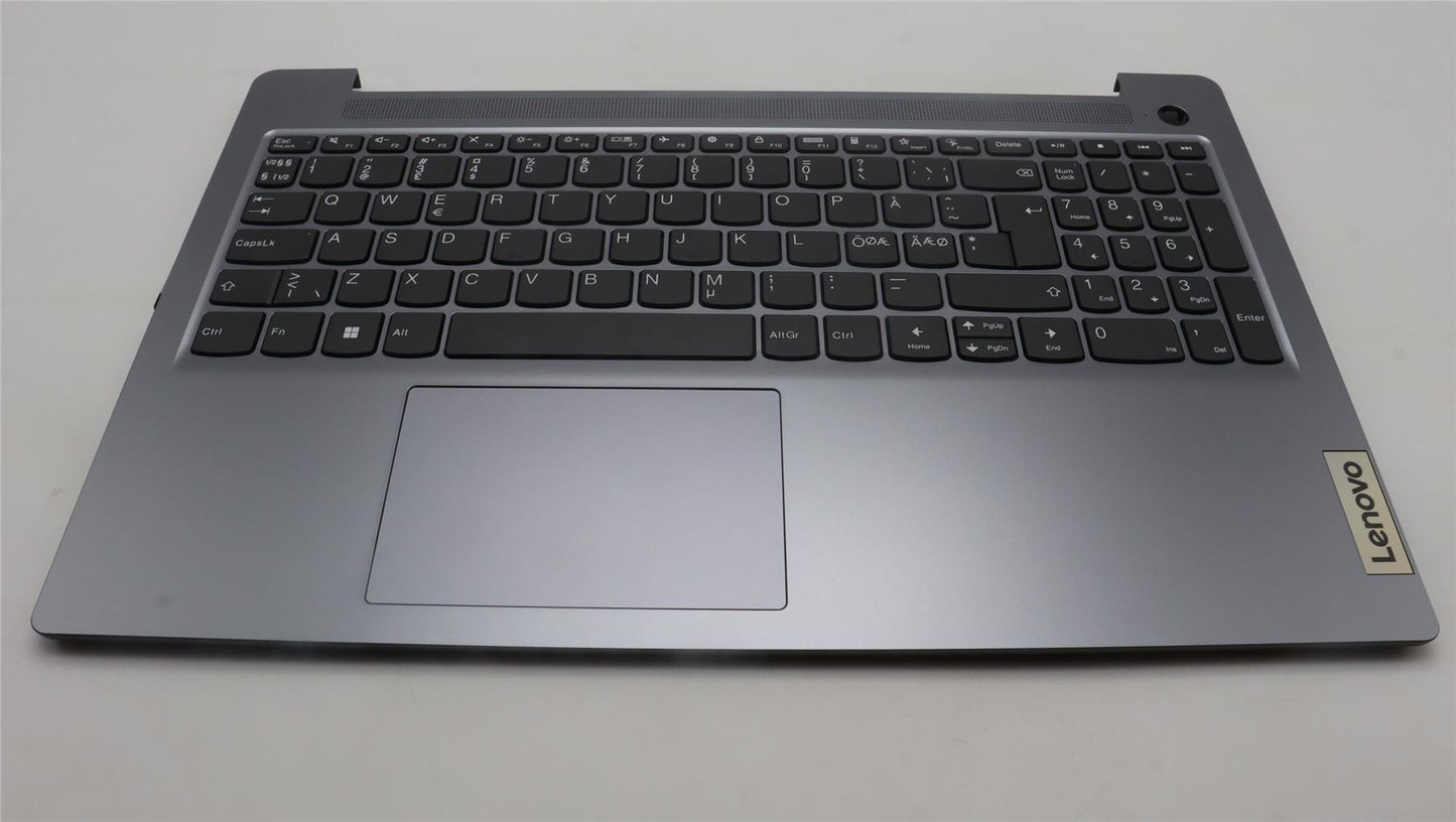 Lenovo IdeaPad 3 15IAN8 Palmrest Cover Touchpad Keyboard Nordic 5CB1K95055