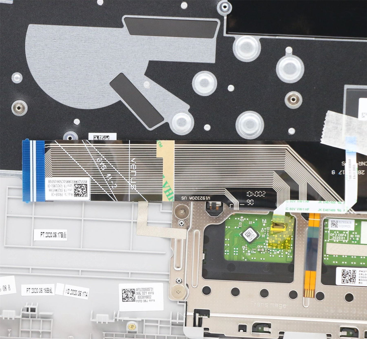 Lenovo Upper C81YH PL_SIL FP BLKB_T-CH 5CB0Y88639
