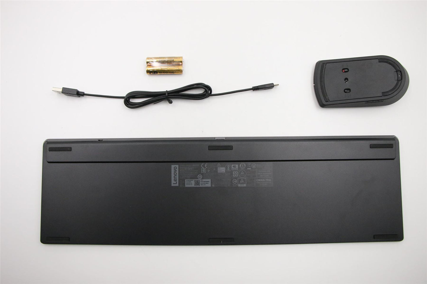 Lenovo IdeaCentre A940-27ICB A540-27ICB Wireless Keyboard Mouse US Grey 01AH876