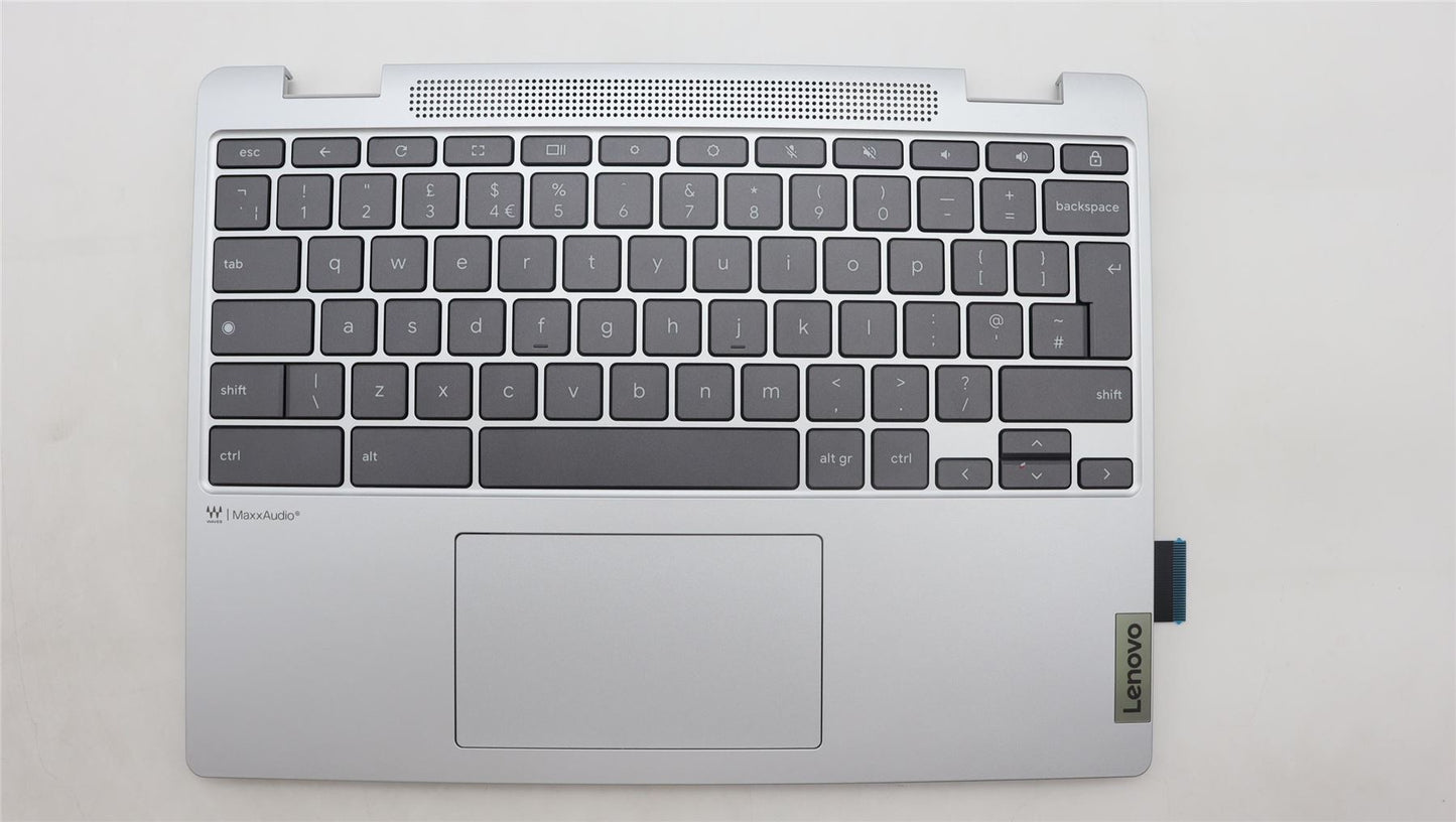 Lenovo Flex IP 3 12IAN8 Palmrest Cover Touchpad Keyboard UK Backlit 5CB1L43694