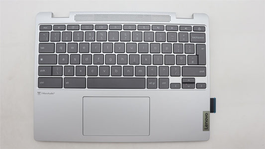 Lenovo Flex IP 3 12IAN8 Palmrest Cover Touchpad Keyboard UK Backlit 5CB1L43694