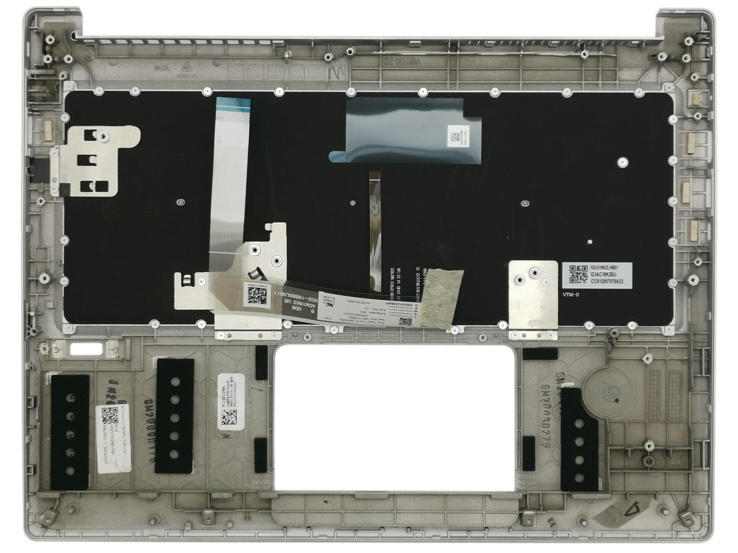 Acer Swift SF313-52 SF313-53 Palmrest Cover Keyboard Belgian Silver 6B.A4JN8.014