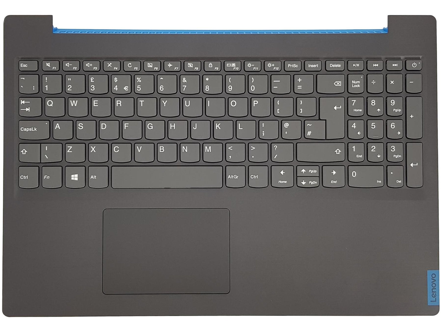 Lenovo Gaming L340-15IRH Keyboard Palmrest Top Cover UK Black 5CB0U42790