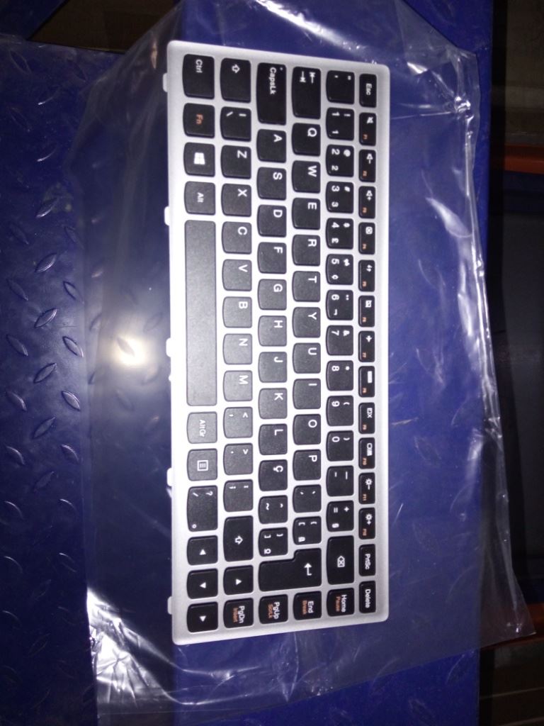 Lenovo T5E1-CCY-BRA-BlackKeySilverF-KBD Brazilian Portuguese Keyboard 25213516