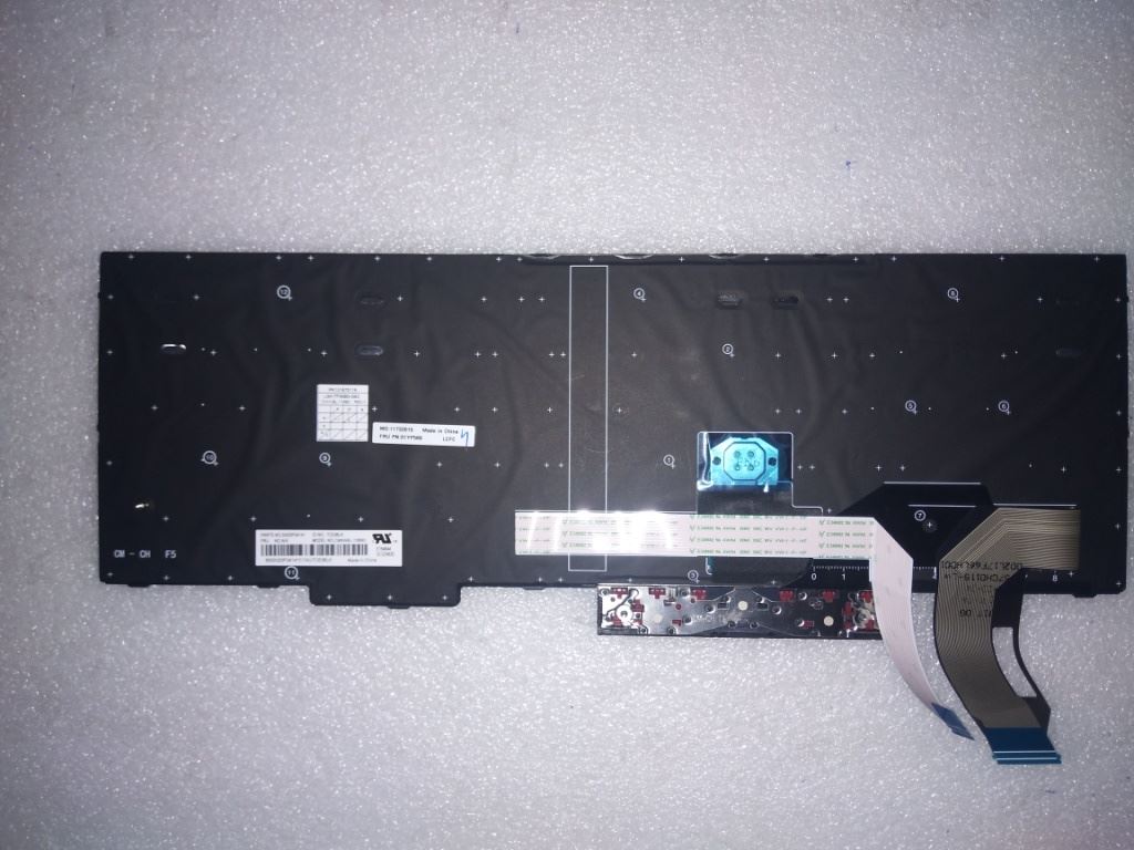 Lenovo ThinkPad T480s L480 L380 L390 L490 T490 T495 P43s Keyboard Black 01YP556