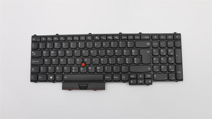 Lenovo ThinkPad P50 P70 Keyboard Slovenian Black Backlit 00PA313