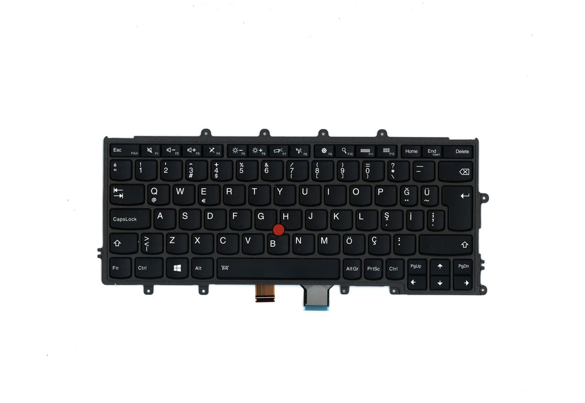 Genuine Lenovo ThinkPad X260 Keyboard Turkish-Q Black Backlit 01AV528