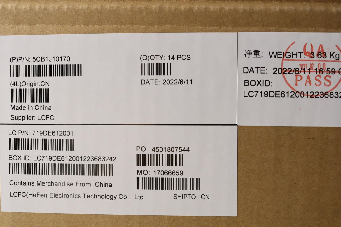 Lenovo Lower Case L 82T0 OAT 5CB1J10170