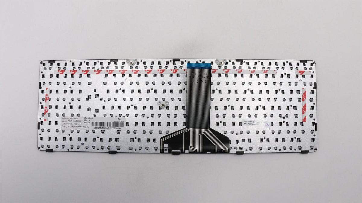 Genuine Lenovo B50-50 IdeaPad 100-15IBD Keyboard Portugese Black 5N20K25399