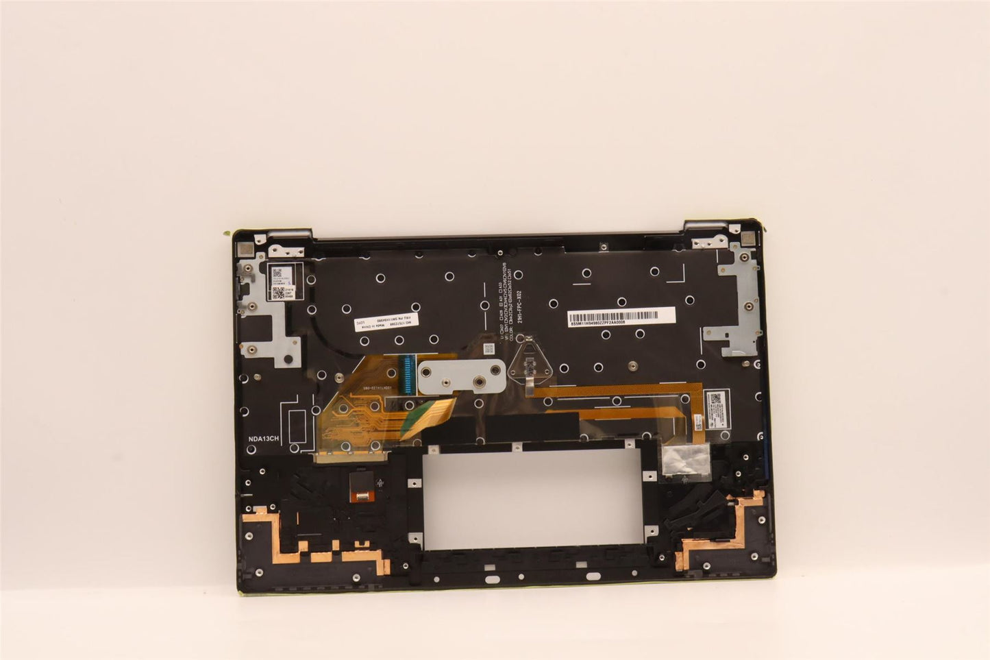 Lenovo ThinkPad Z13 Gen 1 Keyboard Palmrest Top Cover Norwegian Black 5M11H94980