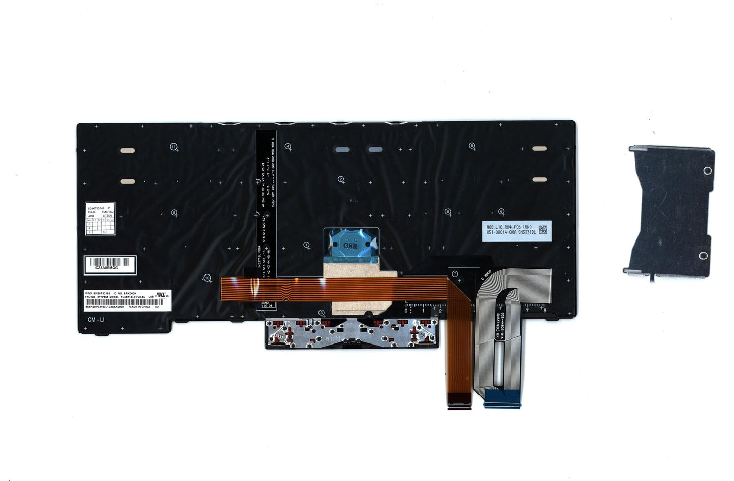 Lenovo ThinkPad T480s L480 L380 L390 L490 T490 T495 P43s Keyboard Black 01YP363