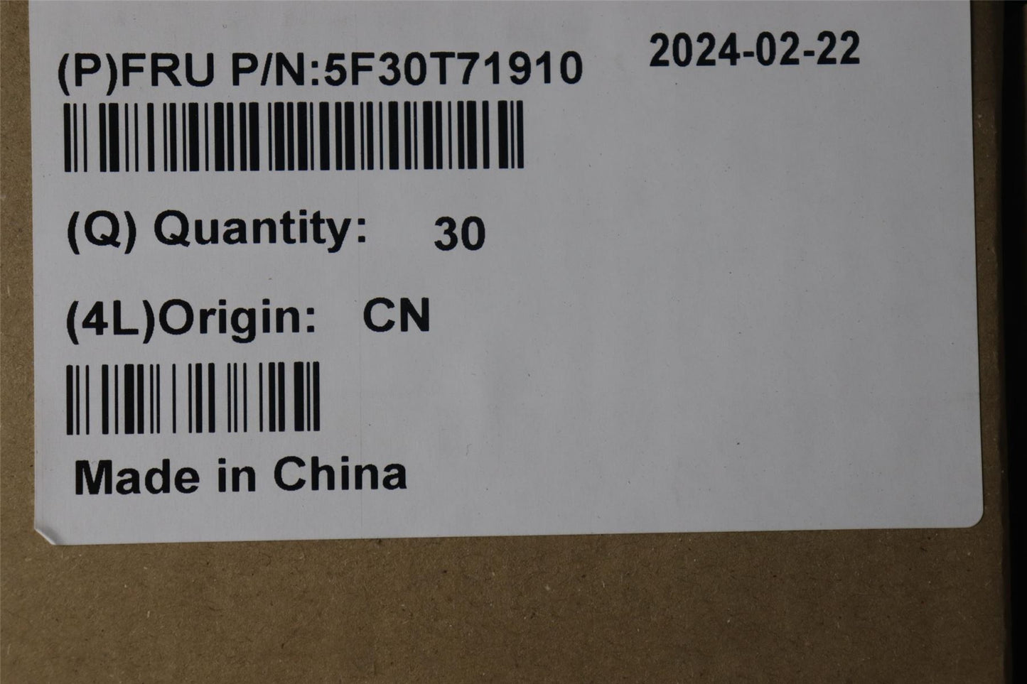 Lenovo FingerPrintModule C83FD White 5F30T71910