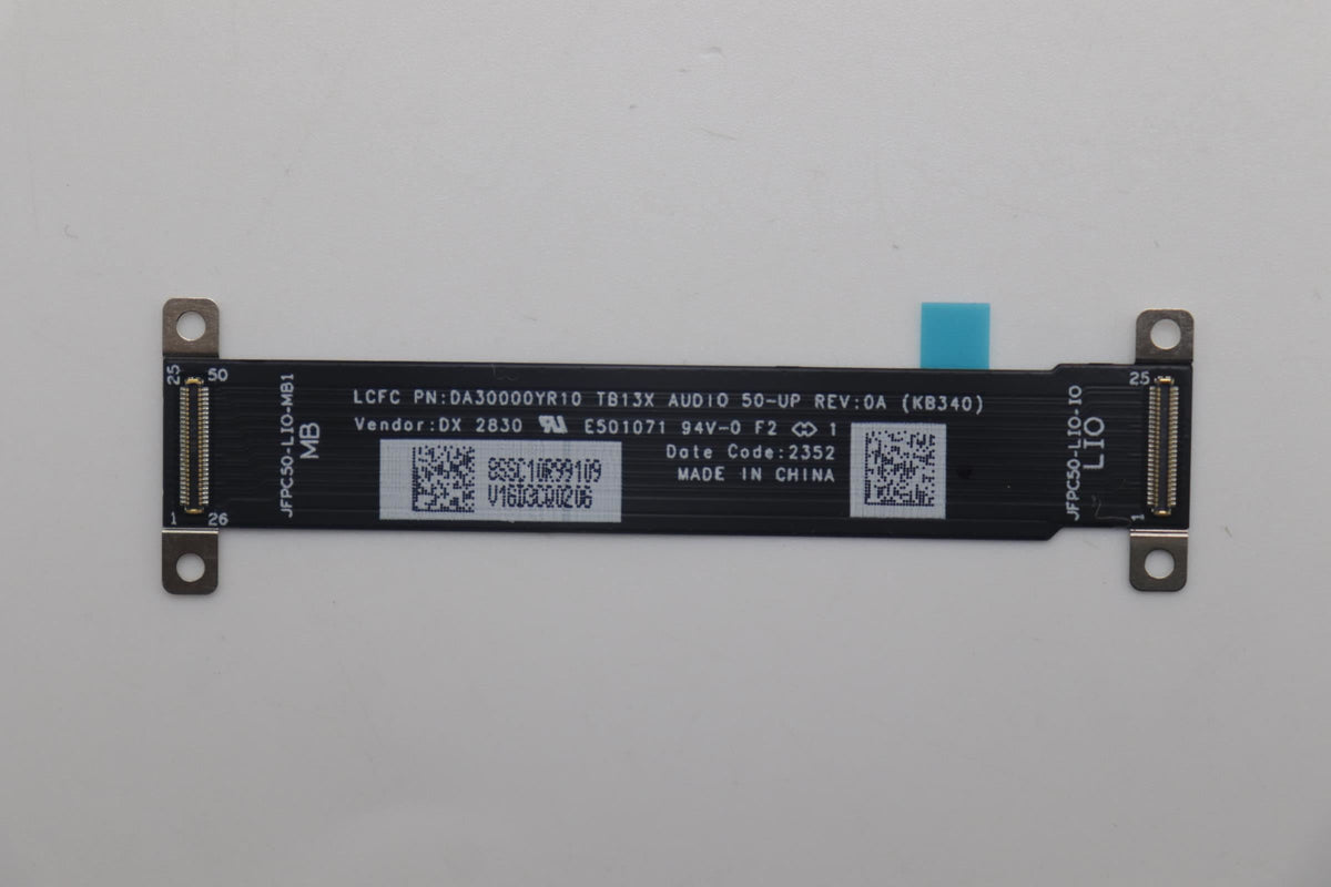 Lenovo L21KR UP I/O Audio FPC Cable 5C10S31028