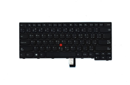 Lenovo ThinkPad E450 E460 E465 Keyboard Arabic Black 04X6106 04X6146 04X6186