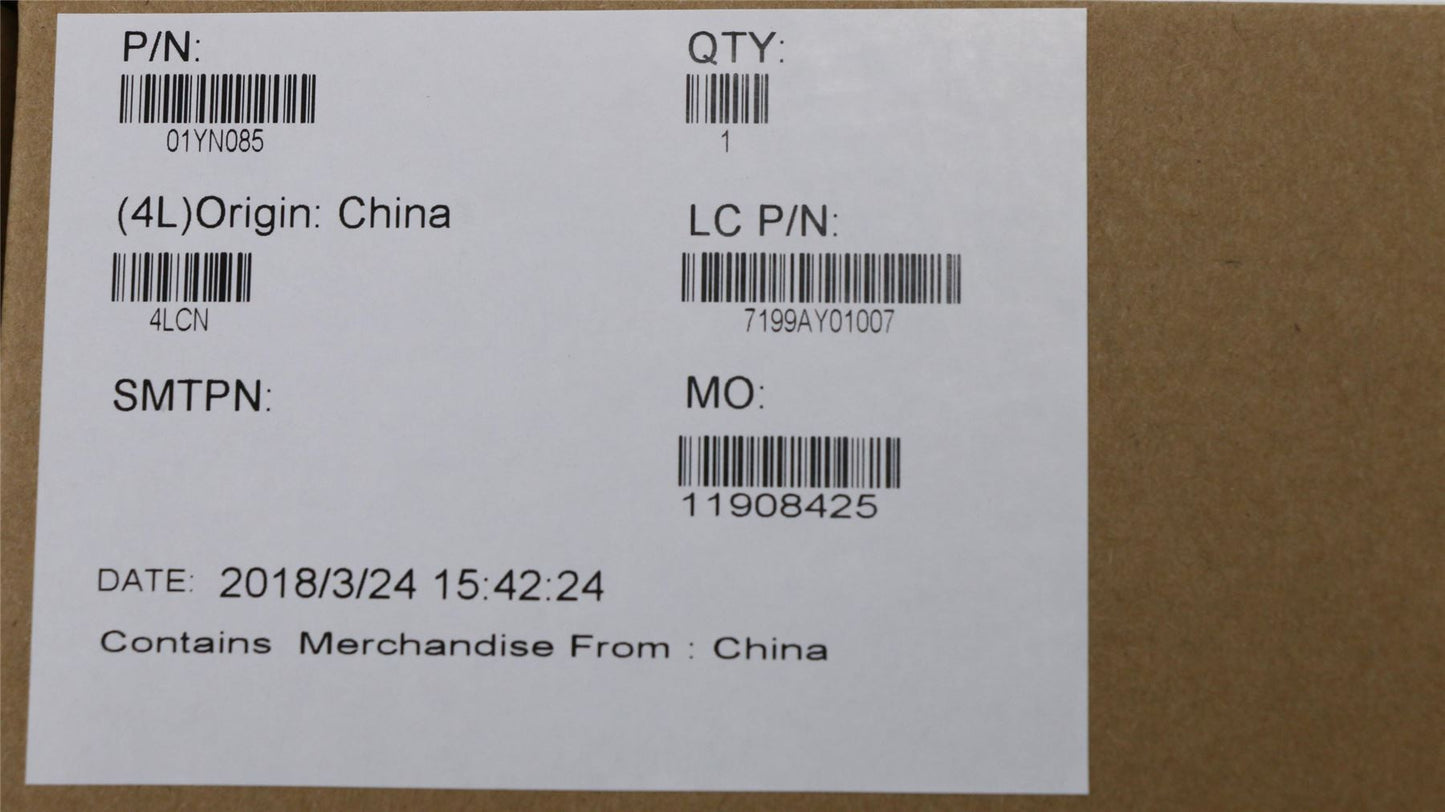 Lenovo MECH_ASM Case,LCD,Bezel,Sheet,FHD 01YN085