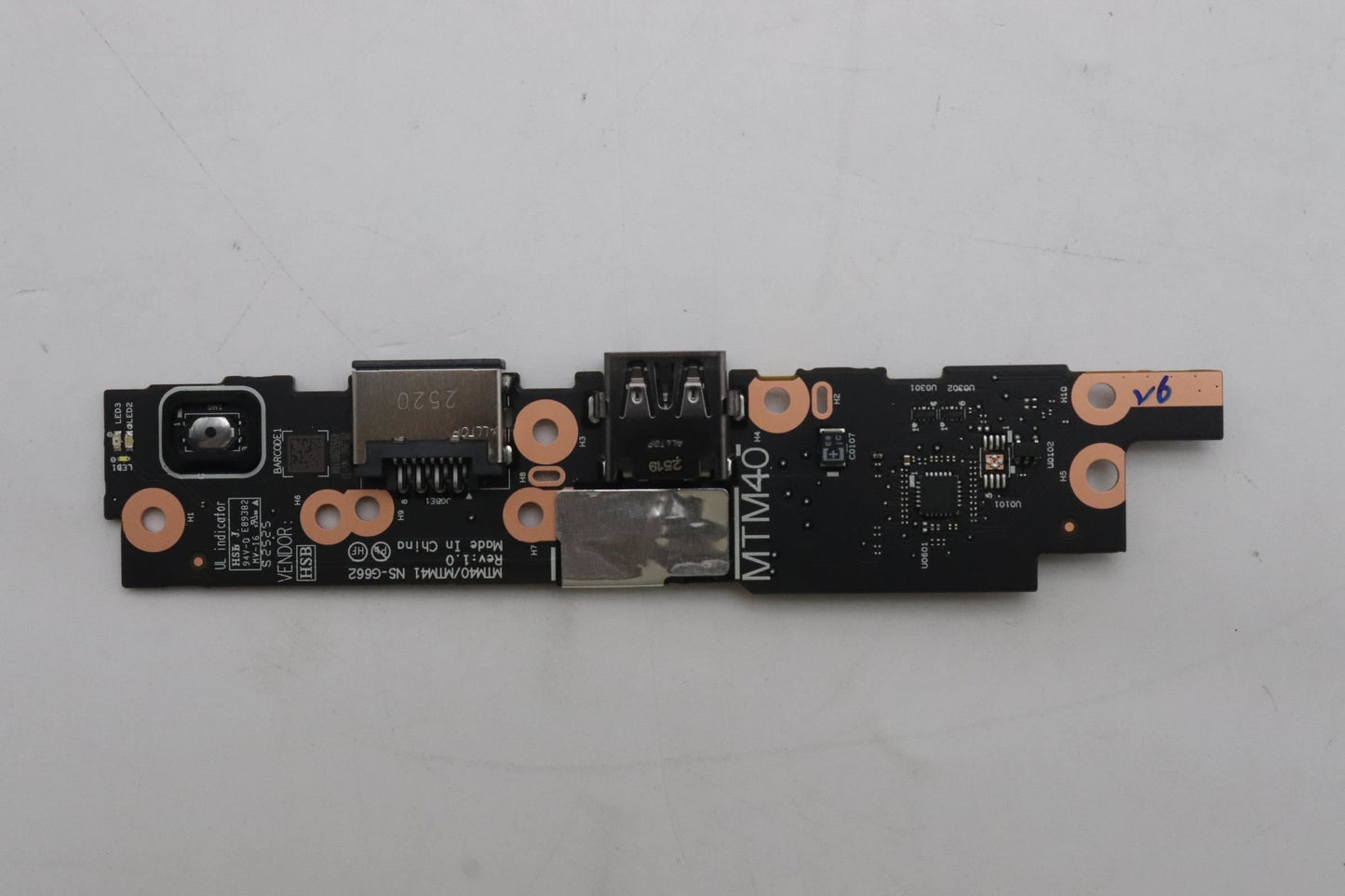 Lenovo CARDPOP FRU PCBAIO/BNSG662 MTM41 I/O Board 5C51R91734
