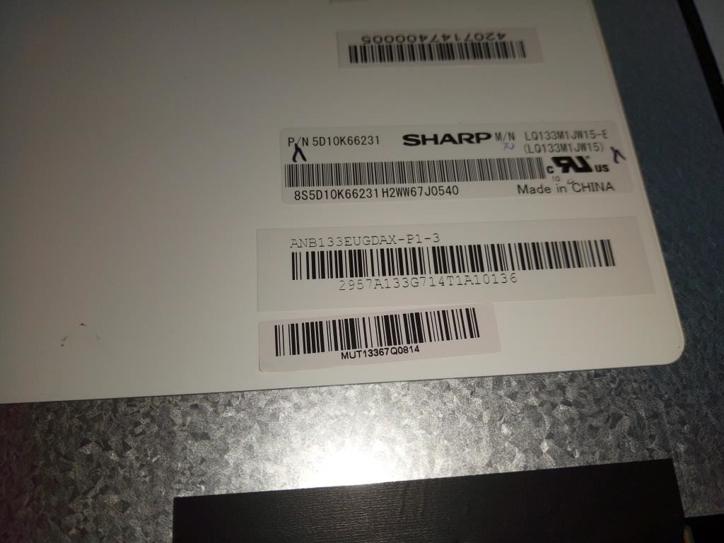 Lenovo LCD MODULE C 80VU FHD SILVER 5D10M09516