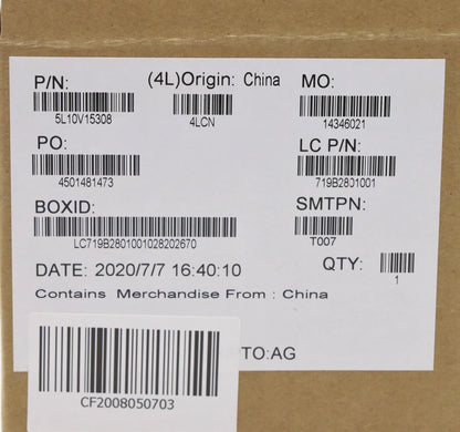 Lenovo Odin1 AMD FRU Label KIT 5L10V15308