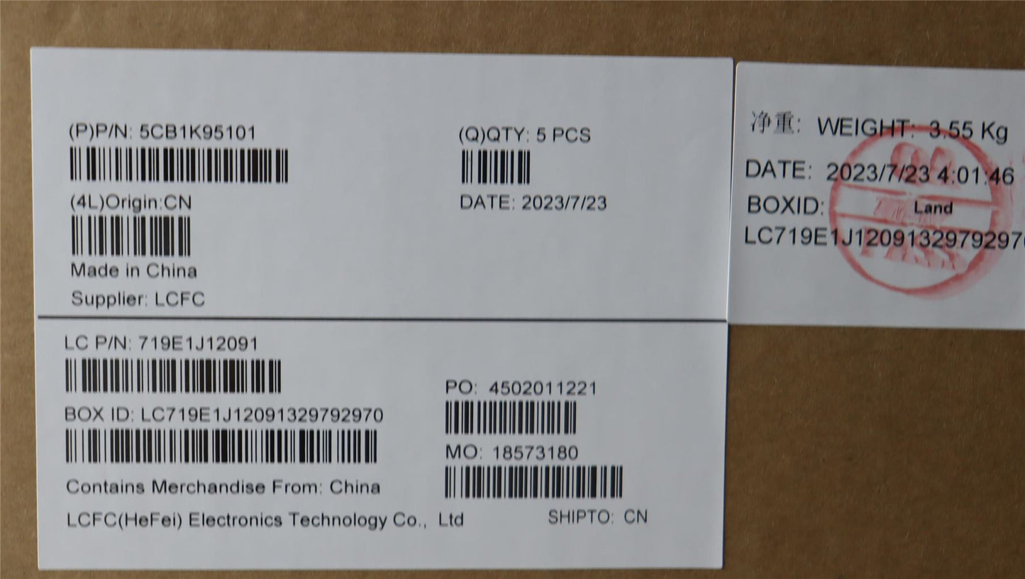 Lenovo Upper Case ASM_UKE L82XB FB NBL 5CB1K95101