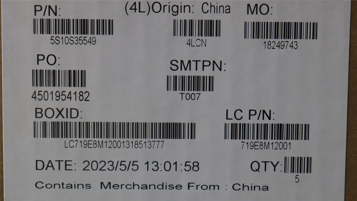 Lenovo SCREW SCREW L 83AQ 5S10S35549
