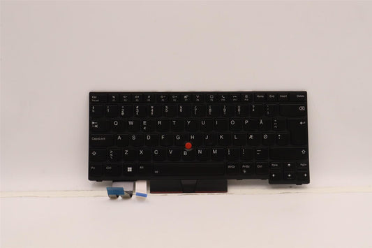 Lenovo ThinkPad T14 2 Keyboard Danish Black Backlit 5N20X68853
