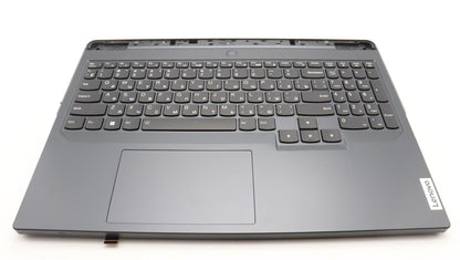 Lenovo Legion 5 16IRX8 Palmrest Cover Touchpad Keyboard Russian 5CB1L30877