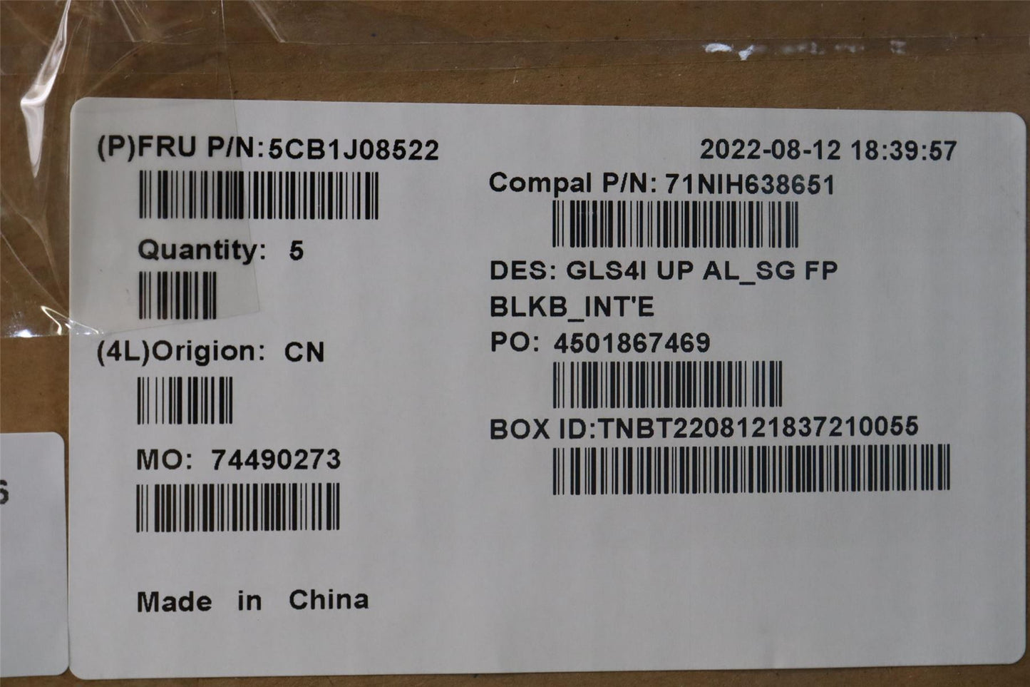 Lenovo IdeaPad 5 14IAL7 5 14ABA7 Palmrest Cover Touchpad Keyboard 5CB1J08522