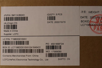 Lenovo MECH_ASM KB EURO ENG BKLT(P)US EBS BK 5M11A36242