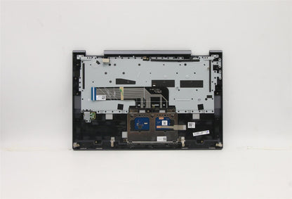 Lenovo Yoga 7-14ITL5 Keyboard Palmrest Top Cover US Europe Blue 5CB1A16223