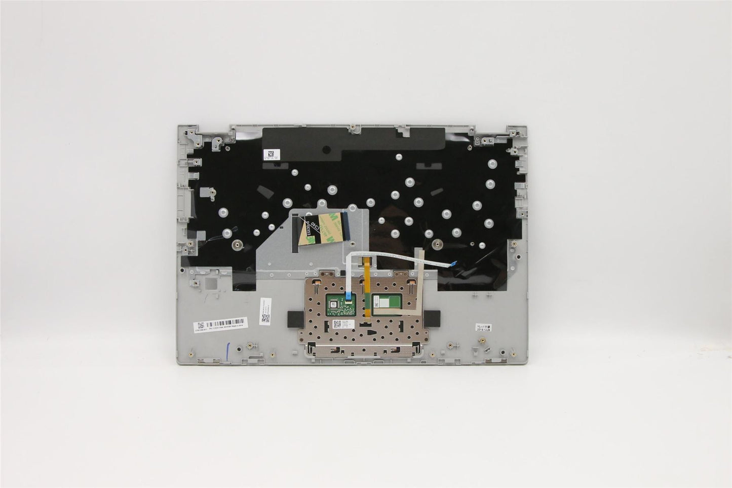 Lenovo IdeaPad C340-14IWL Palmrest Cover Touchpad Keyboard US Europe Silver 5CB0S17444