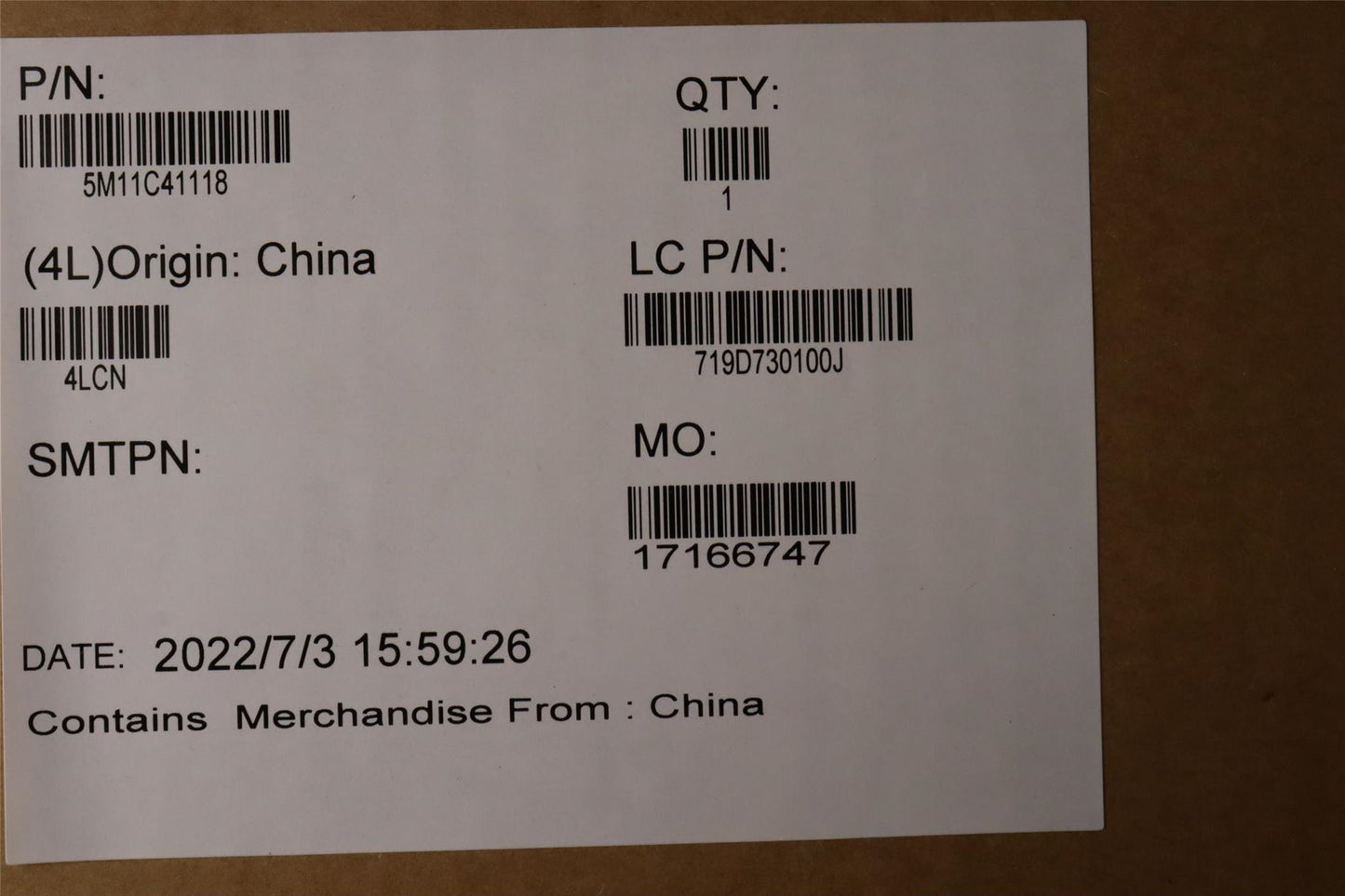 Lenovo 5M11C41118 MECH_ASM 14WQUXGA,AR,MIPI,CV,GY,LBO/SDC