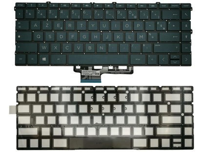 Genuine HP Spectre 13-AW Keyboard French Blue Backlit L73749-051