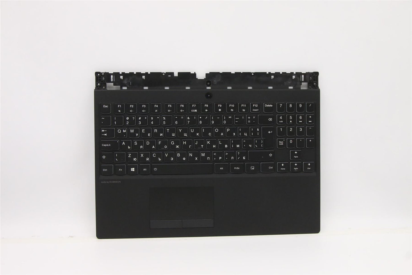 Lenovo Legion Y530-15ICH Keyboard Palmrest Top Cover Nordic Black 5CB0R40187