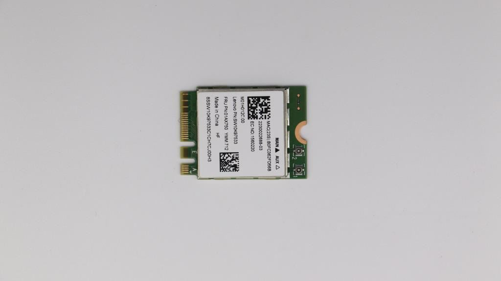 Lenovo Wireless, CMB, CBT, 8822BE M2 01AX750