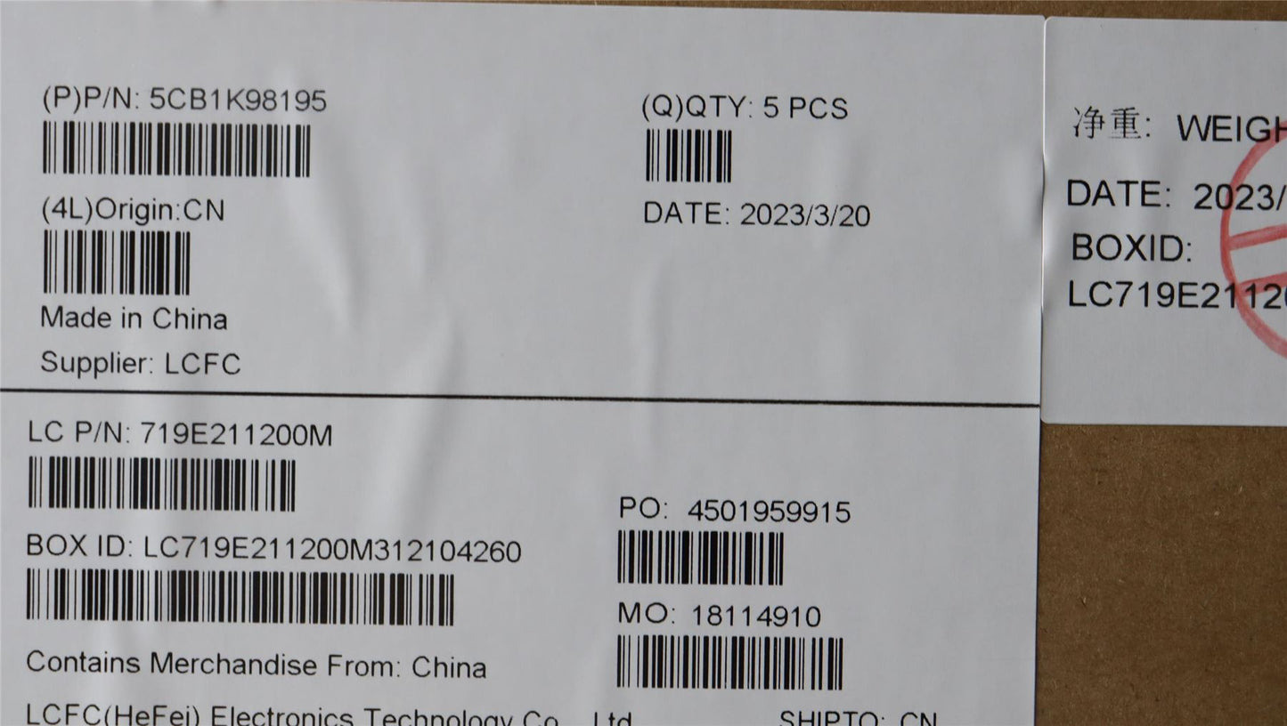 Lenovo IdeaPad 5 16ARP8 Palmrest Cover Touchpad Keyboard UK 5CB1K98195