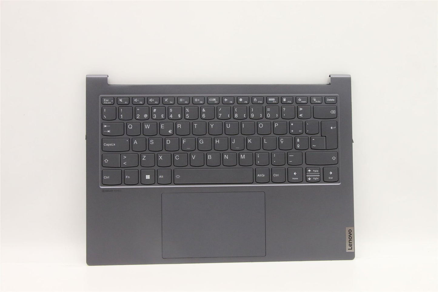 Lenovo IdeaPad 7 14IHU5 O Palmrest Cover Touchpad Keyboard Slate Grey 5CB1C90577