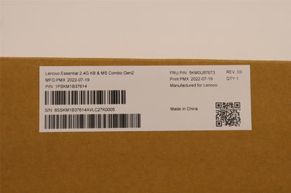 Lenovo WL KM Calliope BK SLV 5KM0U87673